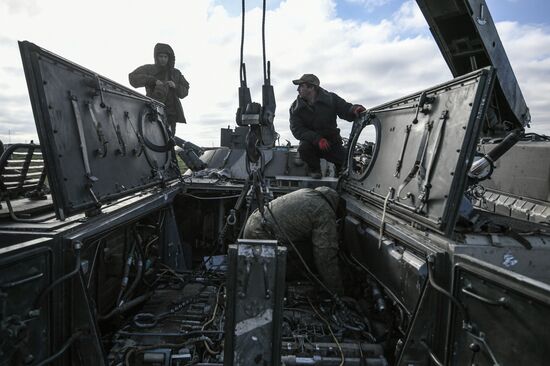 Russia Ukraine Military Operation Repair Unit