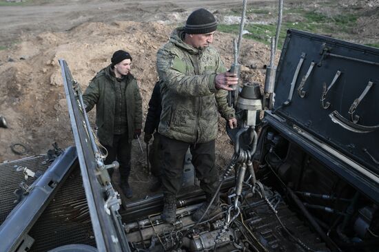 Russia Ukraine Military Operation Repair Unit
