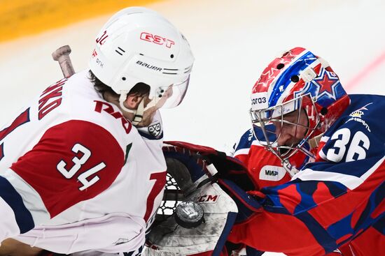 Russia Ice Hockey Kontinental League CSKA - Lokomotiv