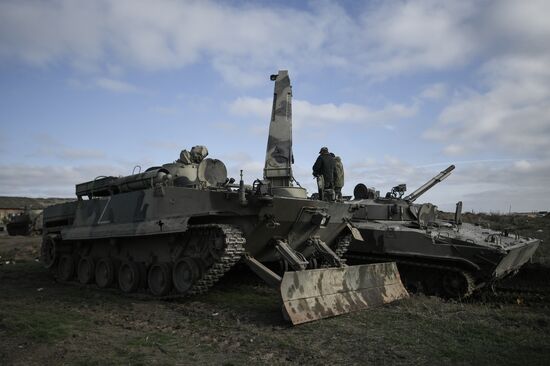 Russia Ukraine Military Operation Repair Unit