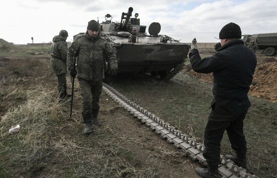 Russia Ukraine Military Operation Repair Unit