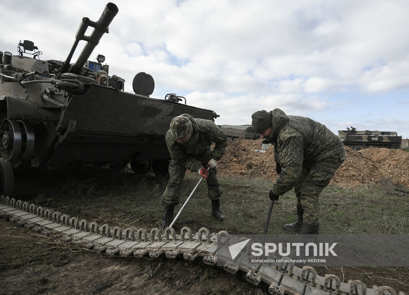 Russia Ukraine Military Operation Repair Unit