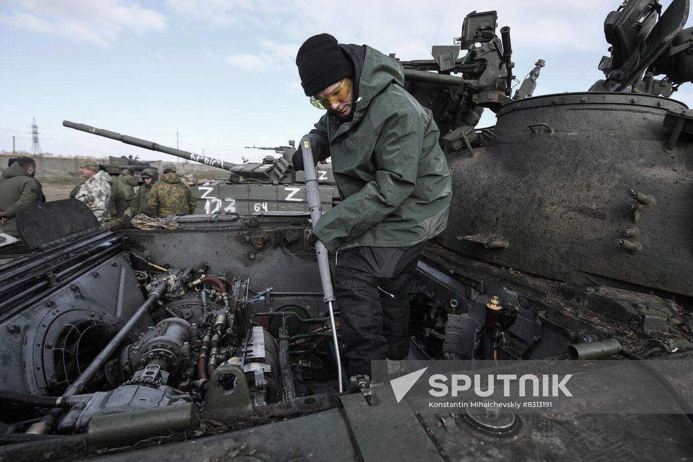 Russia Ukraine Military Operation Repair Unit