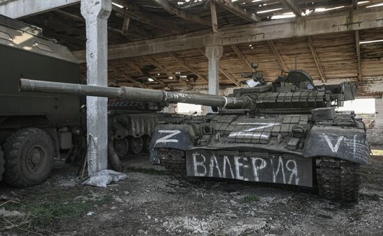 Russia Ukraine Military Operation Repair Unit