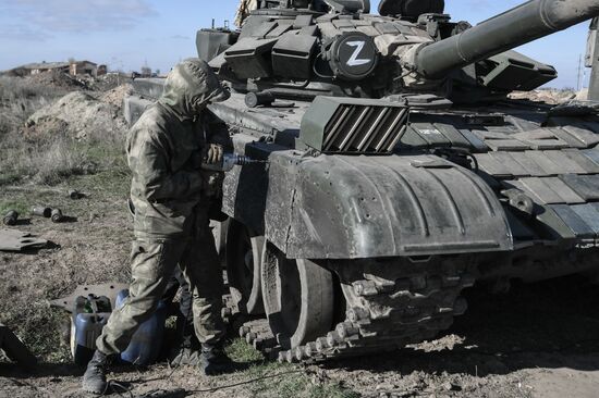 Russia Ukraine Military Operation Repair Unit