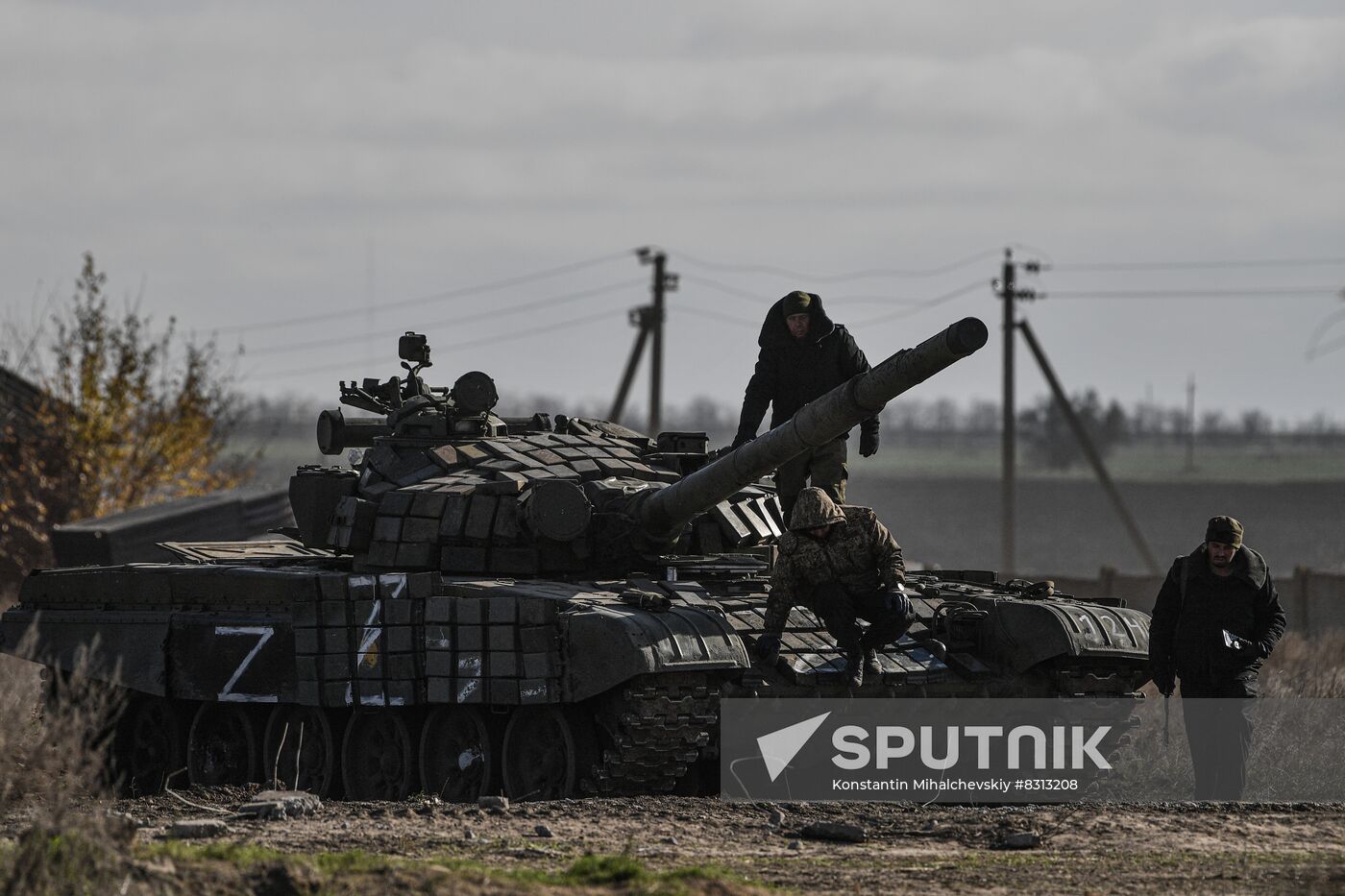 Russia Ukraine Military Operation Repair Unit