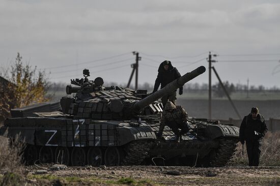 Russia Ukraine Military Operation Repair Unit