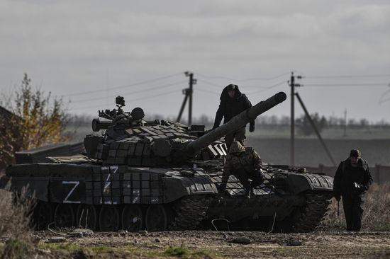 Russia Ukraine Military Operation Repair Unit