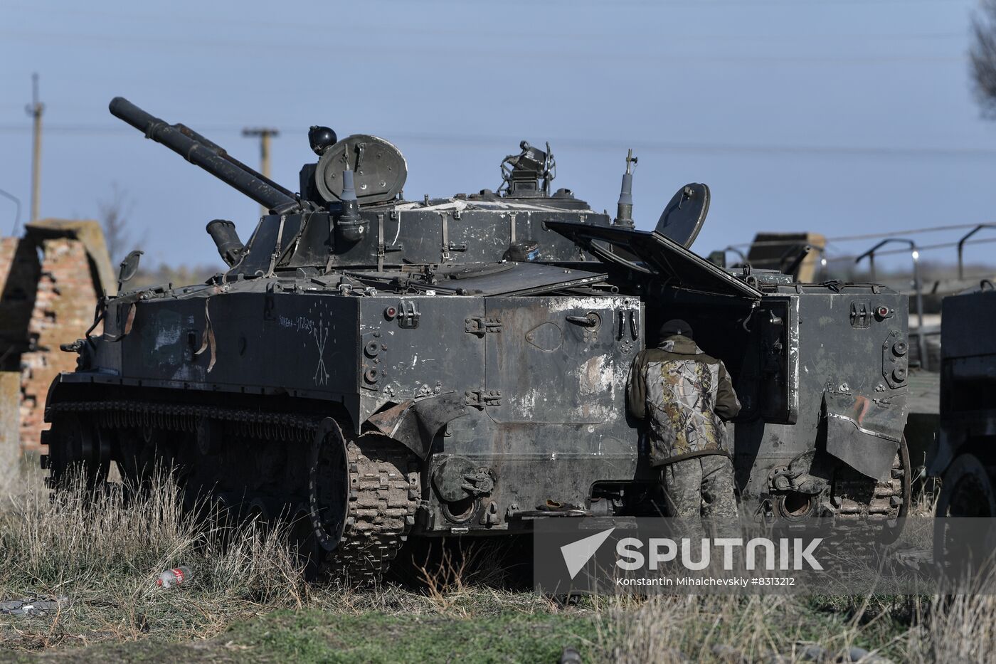 Russia Ukraine Military Operation Repair Unit