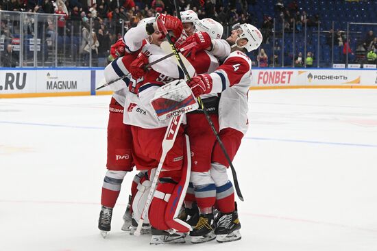 Russia Ice Hockey Kontinental League CSKA - Lokomotiv