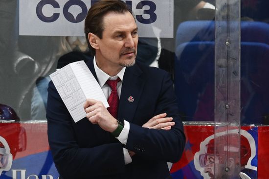 Russia Ice Hockey Kontinental League CSKA - Lokomotiv