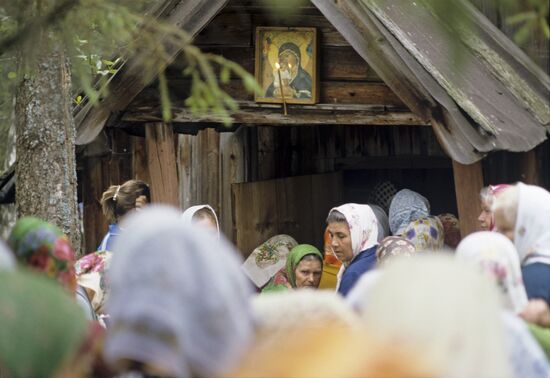 Nikola-Klyuch spring in Gorodets District, Nizhny Novgorod Region