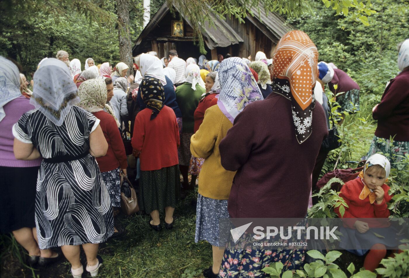 Nikola-Klyuch spring in Gorodets District, Nizhny Novgorod Region