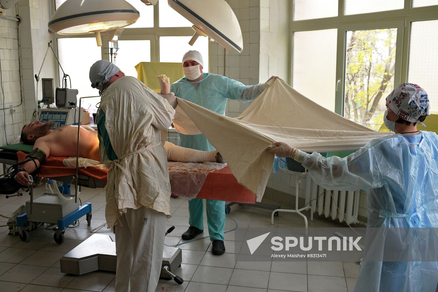 Russia Ukraine Military Operation Volunteer Medics