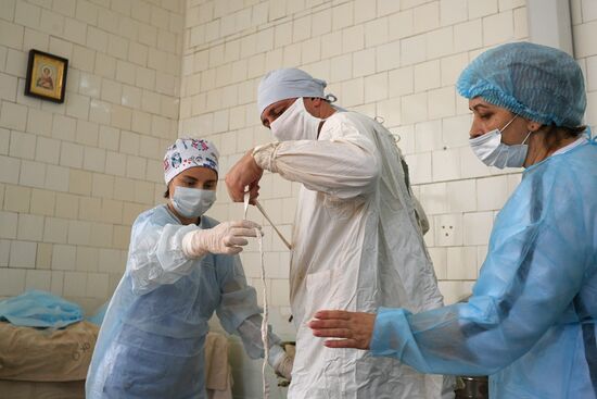 Russia Ukraine Military Operation Volunteer Medics