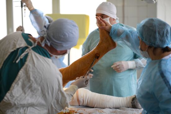 Russia Ukraine Military Operation Volunteer Medics