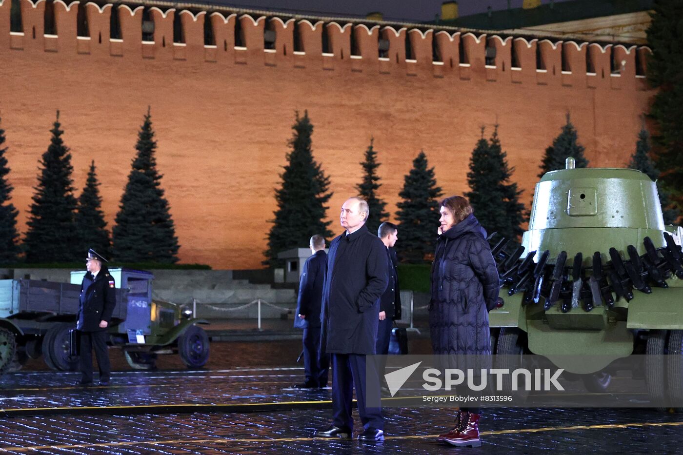 Russia Putin WWII Moscow Battle Exhibition