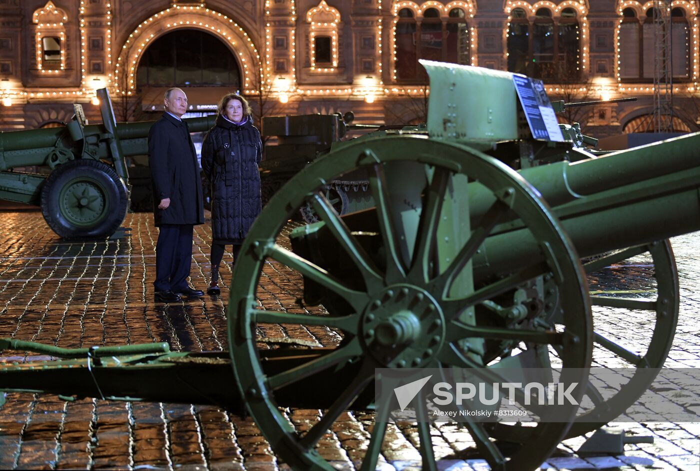 Russia Putin WWII Moscow Battle Exhibition