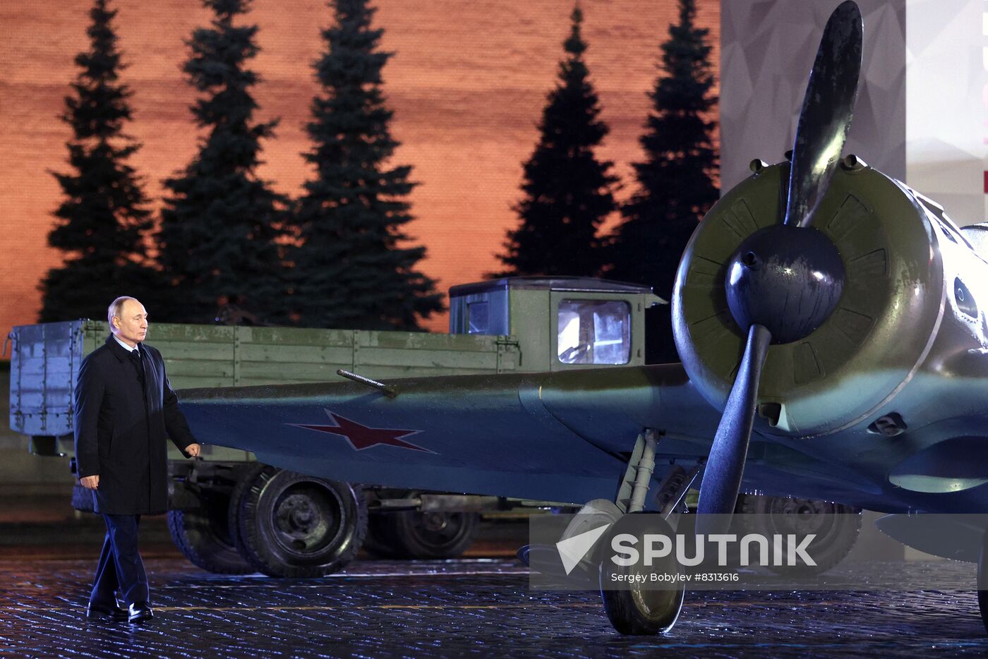 Russia Putin WWII Moscow Battle Exhibition