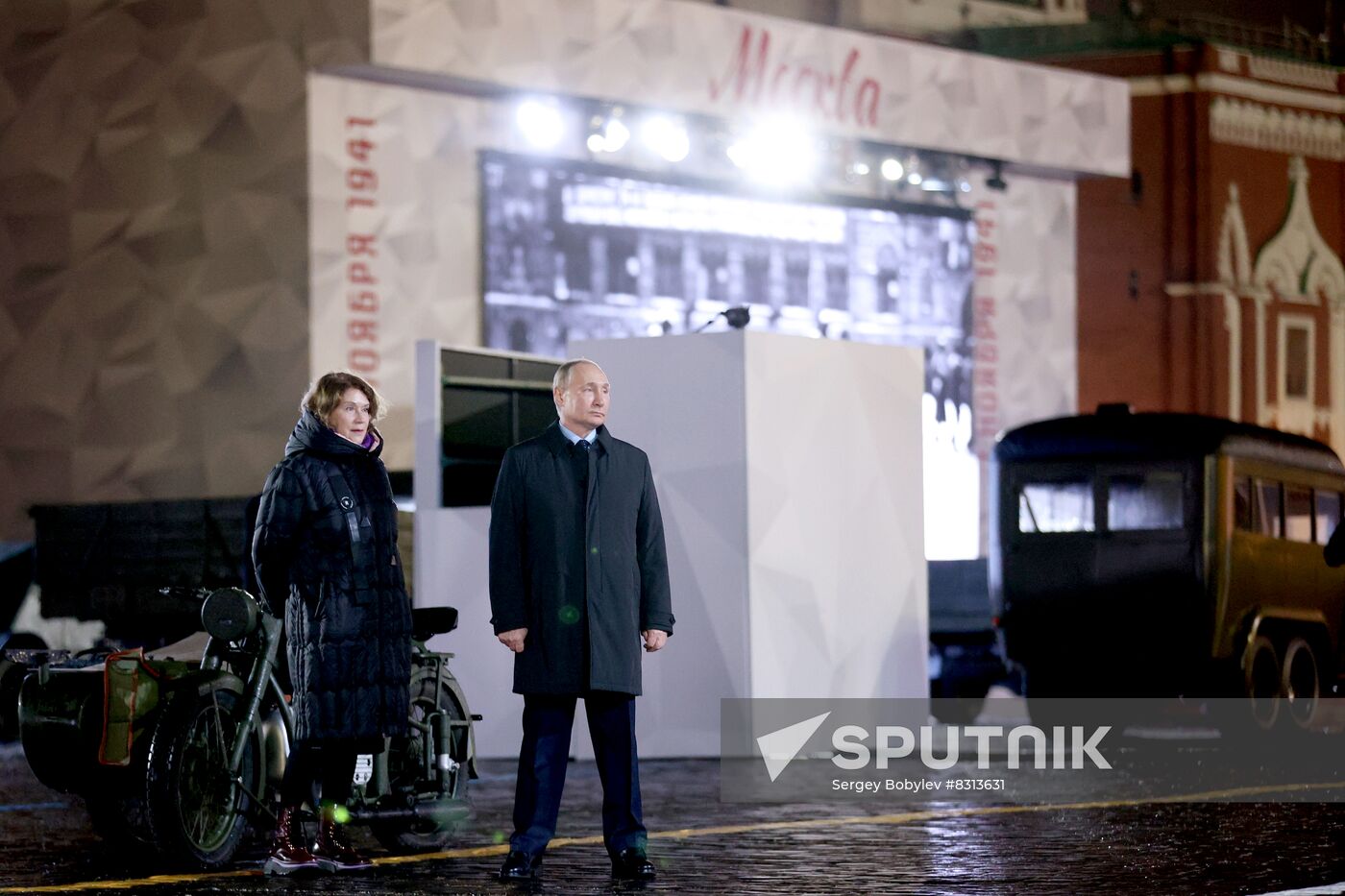 Russia Putin WWII Moscow Battle Exhibition