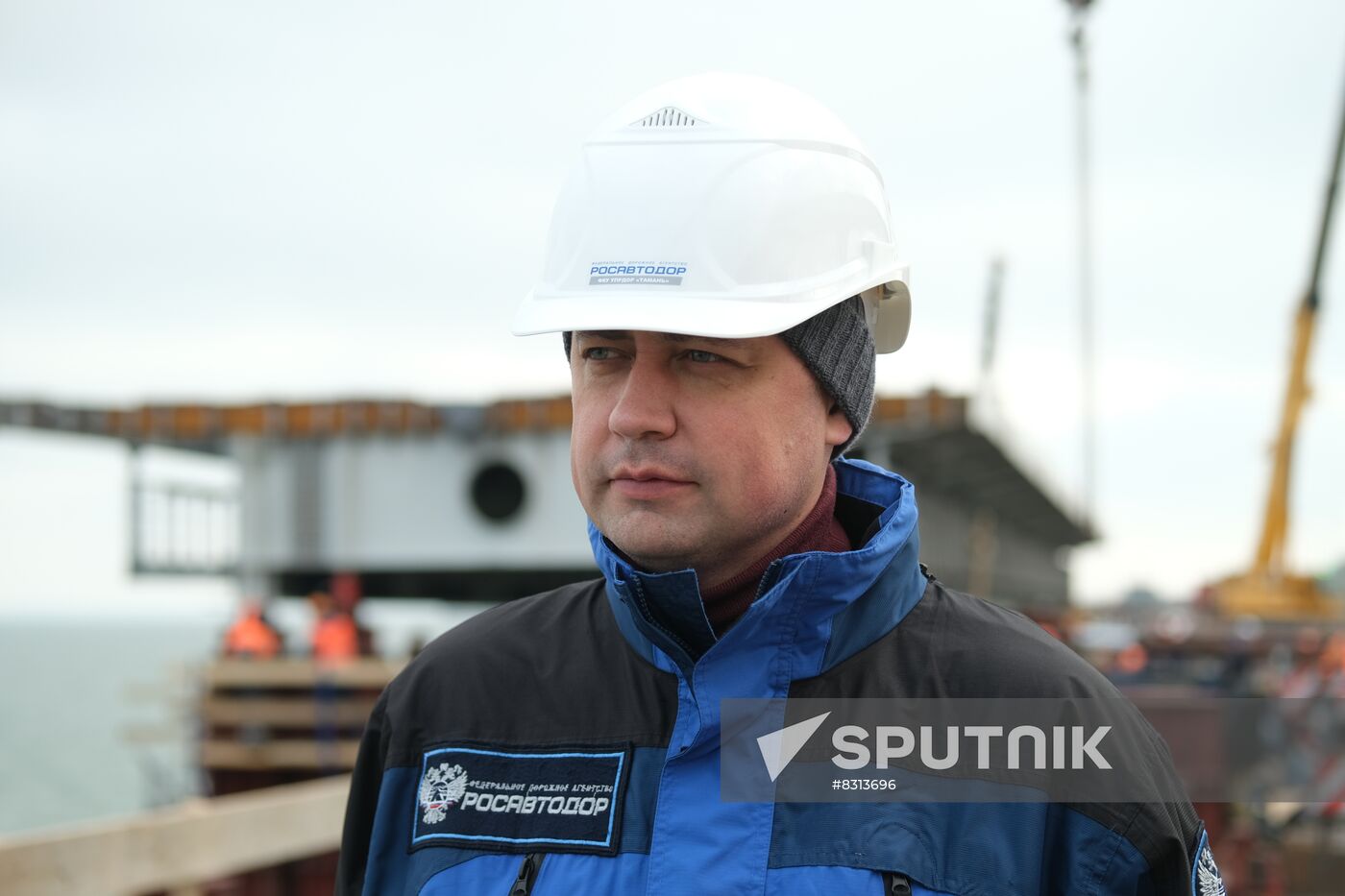 Russia Crimean Bridge Accident Restoration