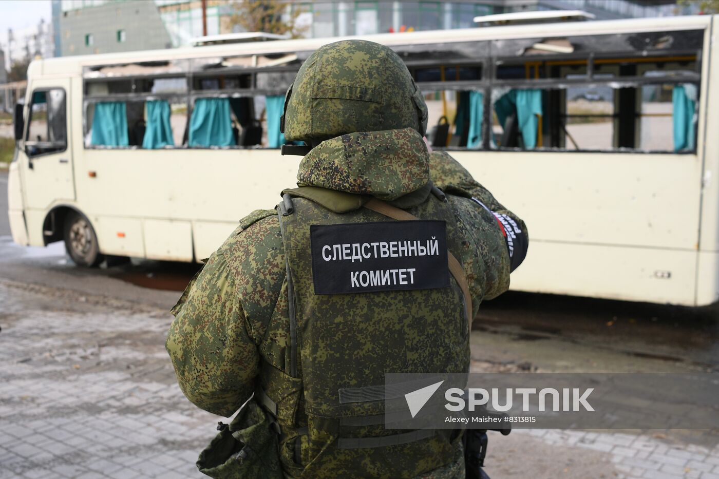 Russia Ukraine Military Operation Shelling