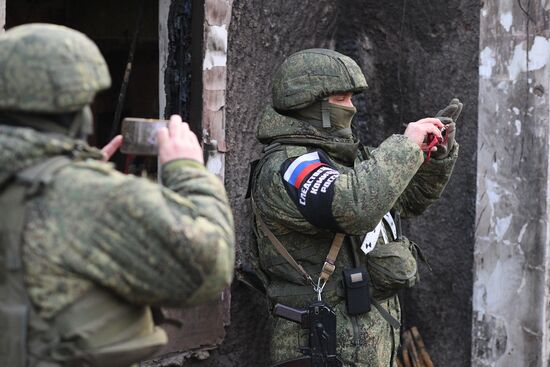 Russia Ukraine Military Operation Shelling