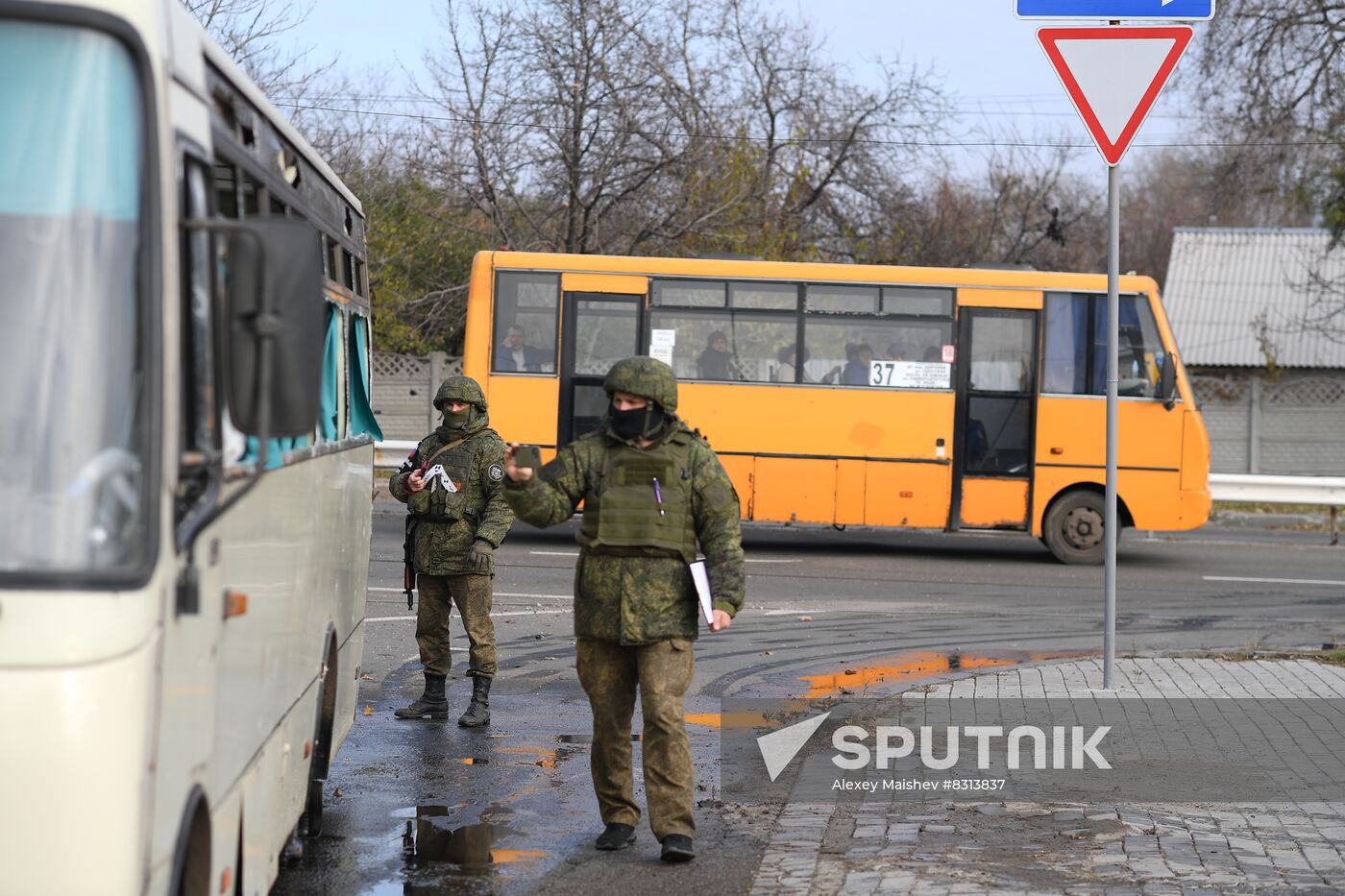 Russia Ukraine Military Operation Shelling