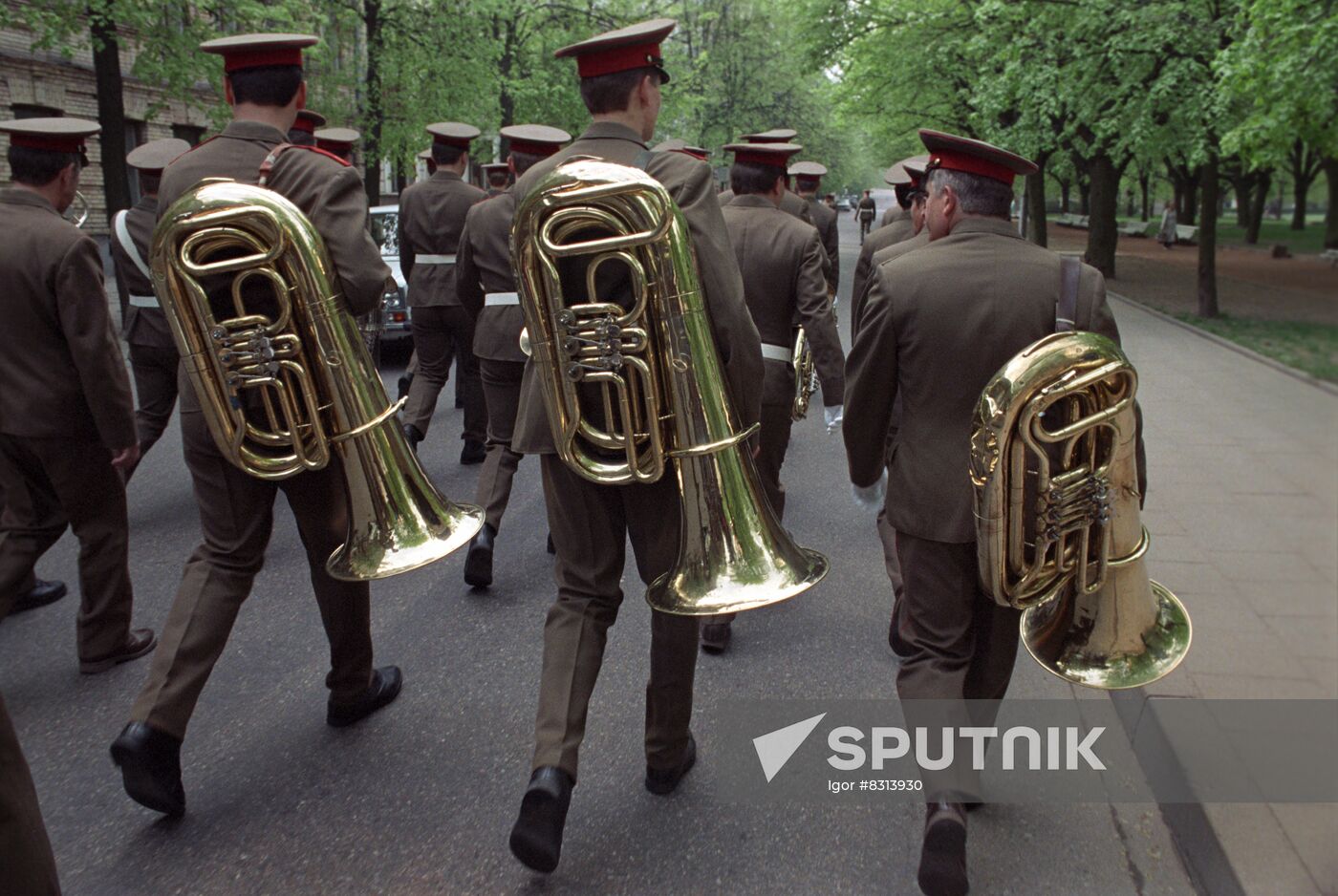 Victory Day parade in Vilnius