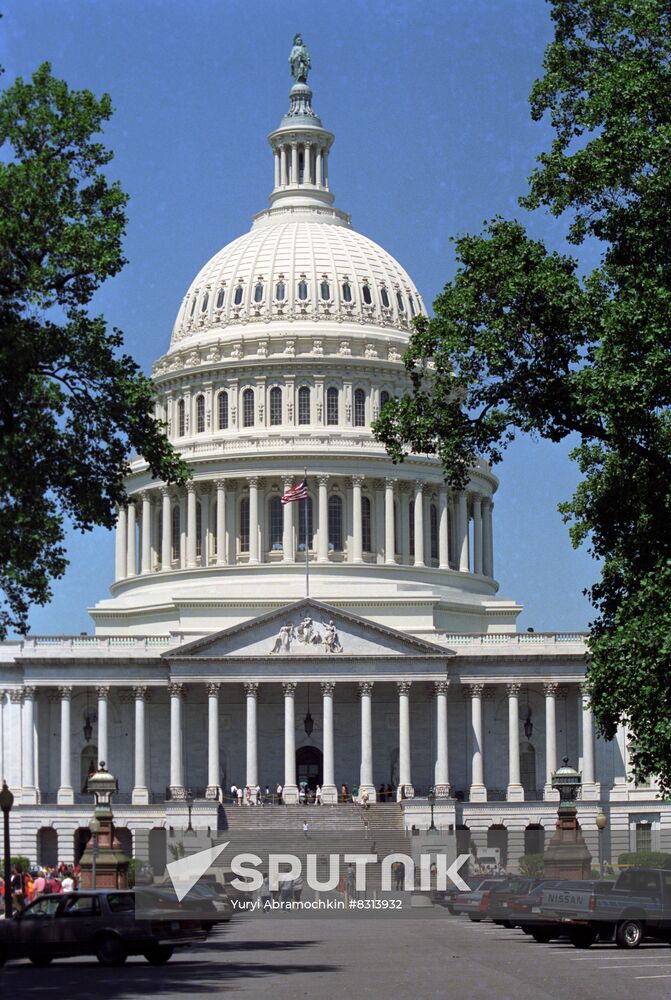 Capitol building in Washington DC