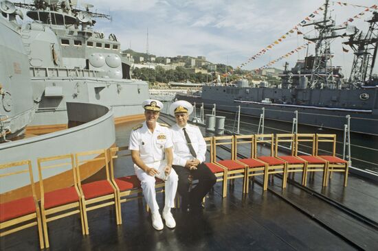 US warships in Vladivostok