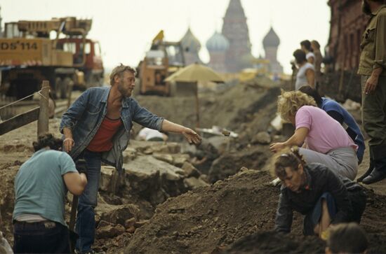 Archaeological excavations