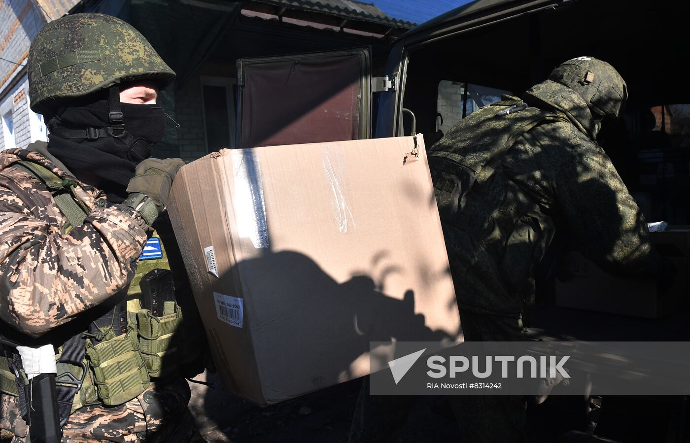 Russia Ukraine Military Operation Humanitarian Aid