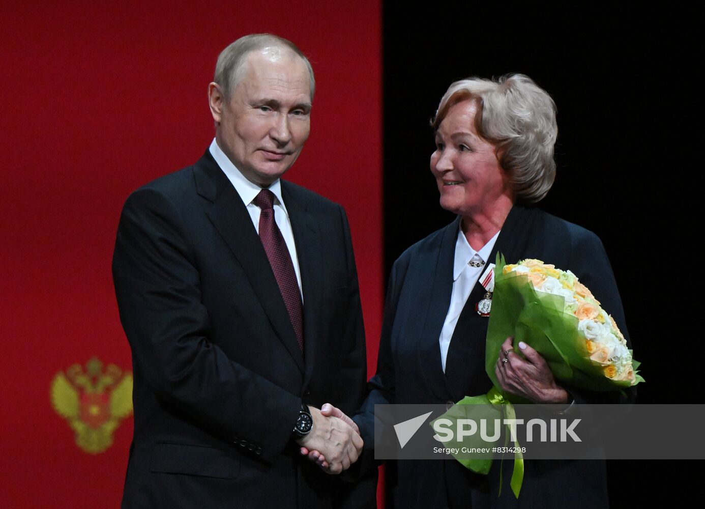 Russia Putin Biomedical Agency Awarding