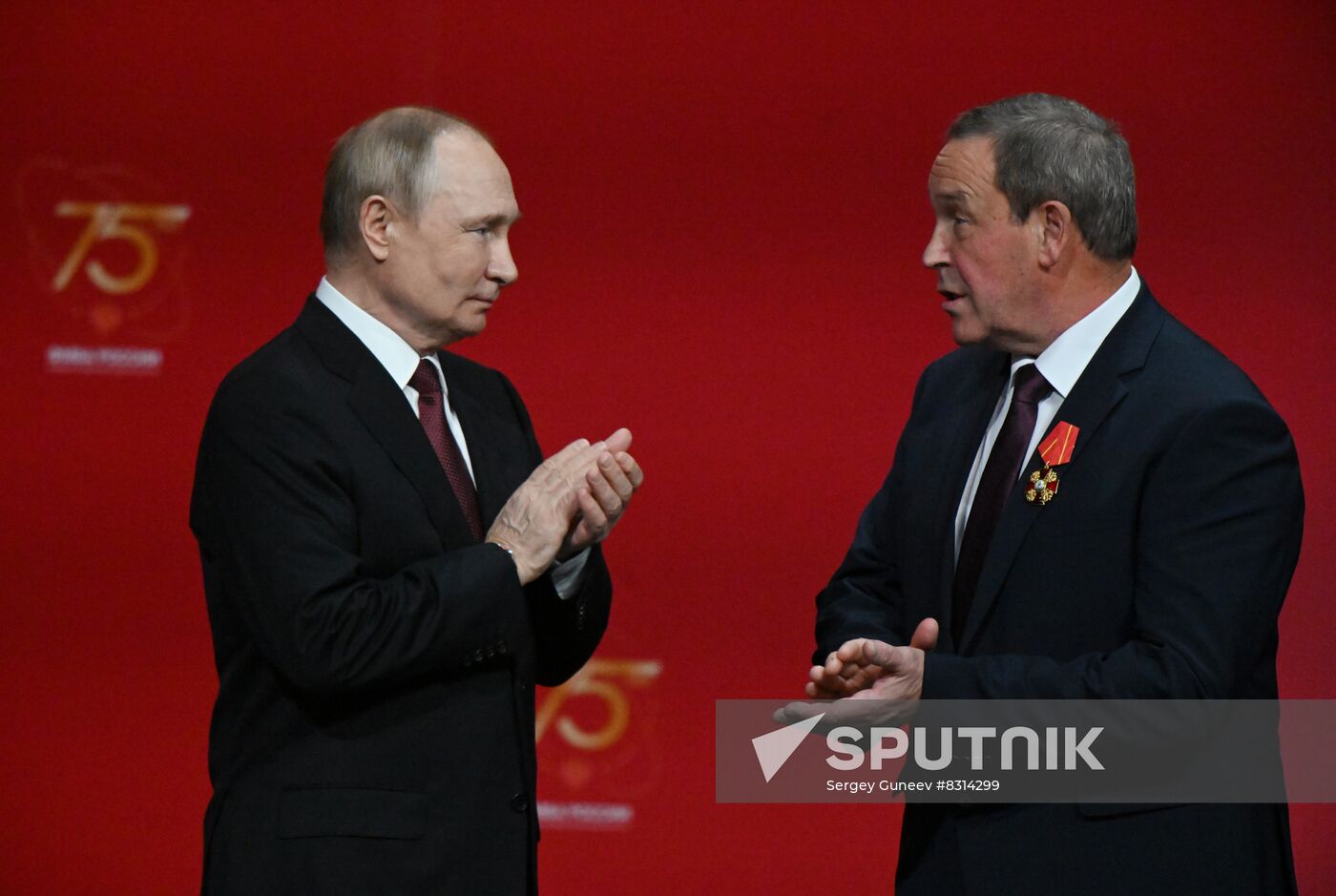 Russia Putin Biomedical Agency Awarding