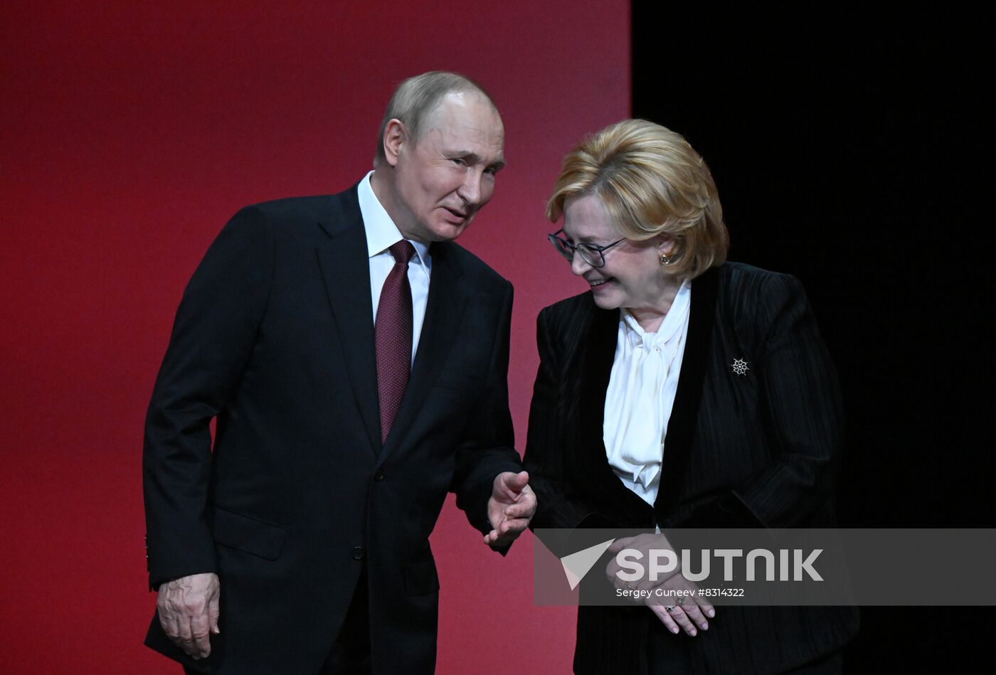 Russia Putin Biomedical Agency Awarding