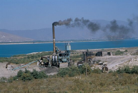 Violation of Lake Sevan ecology