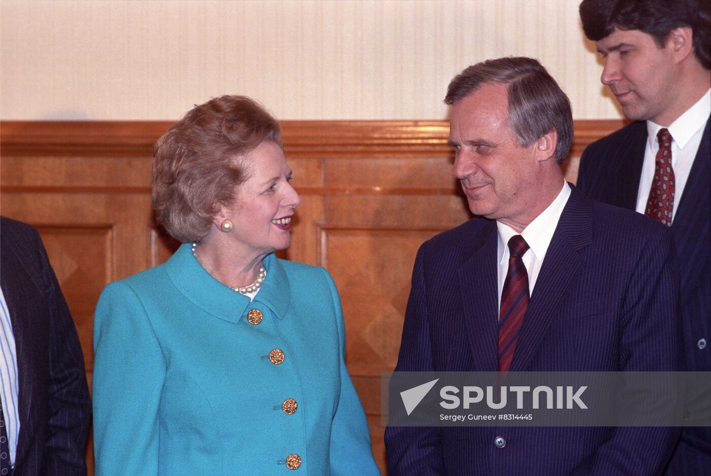 UK Prime Minister Margaret Thatcher visits Soviet Union