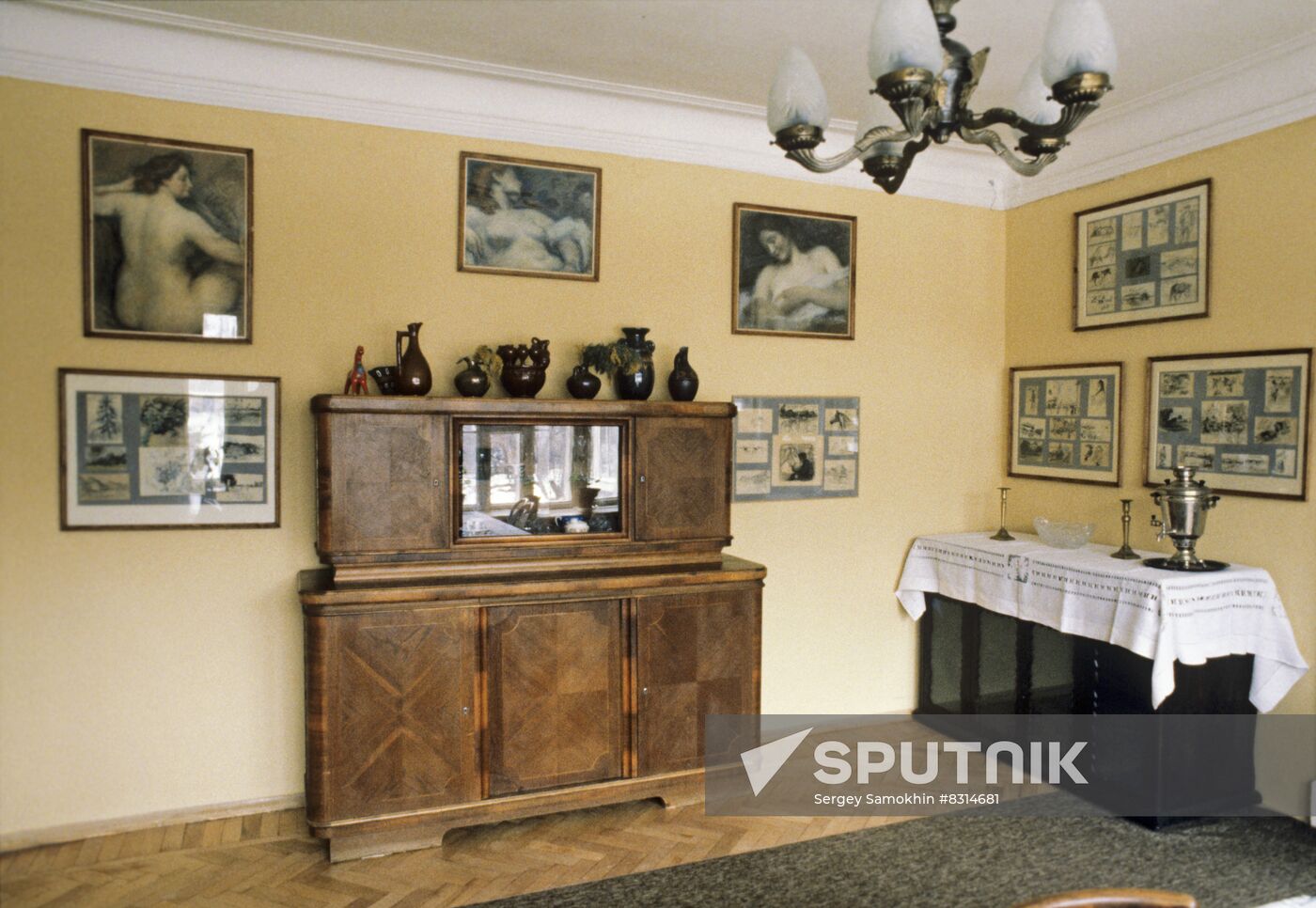 Pasternak museum house in Peredelkino