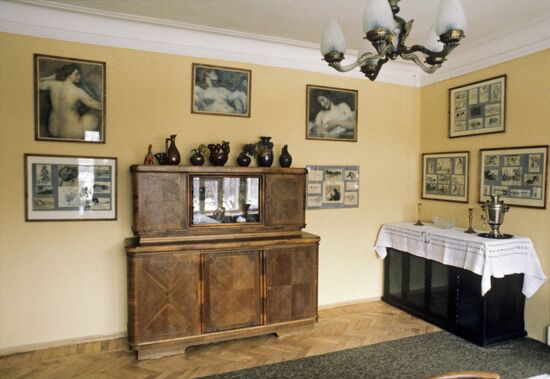 Pasternak museum house in Peredelkino