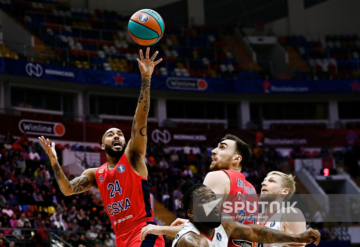 Russia Basketball United League CSKA - UNICS