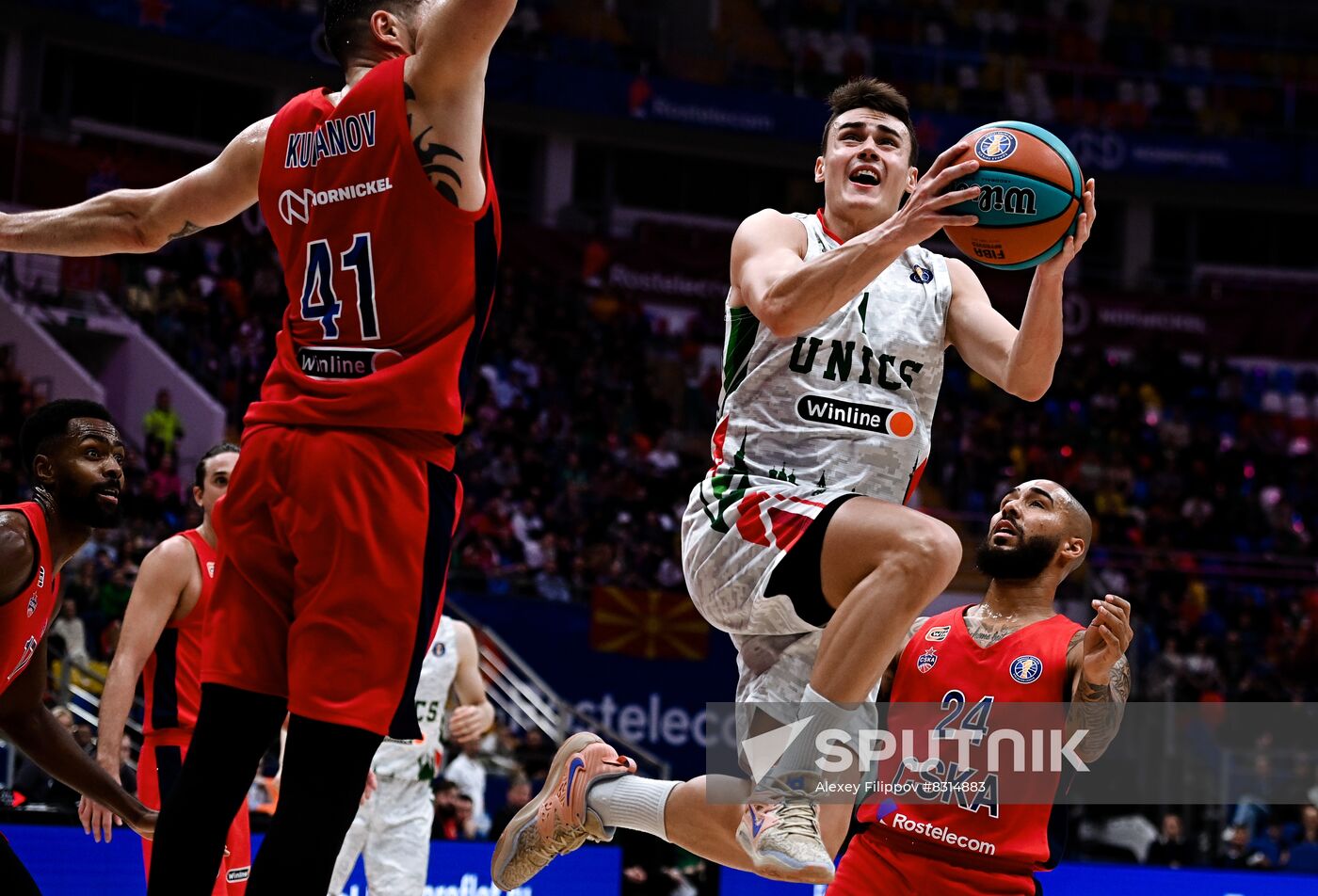 Russia Basketball United League CSKA - UNICS