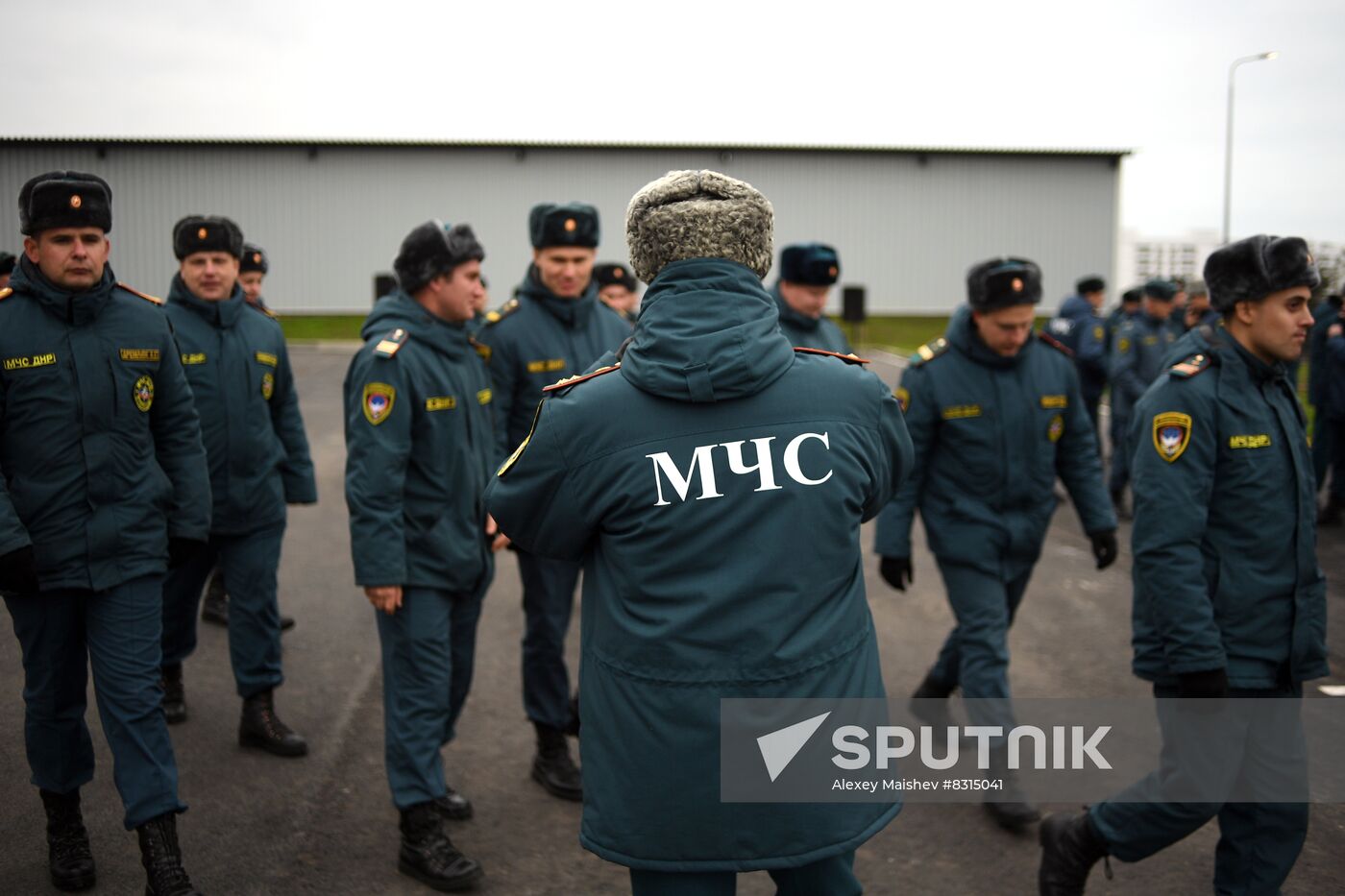 Russia Ukraine Military Operation Rescue Centre