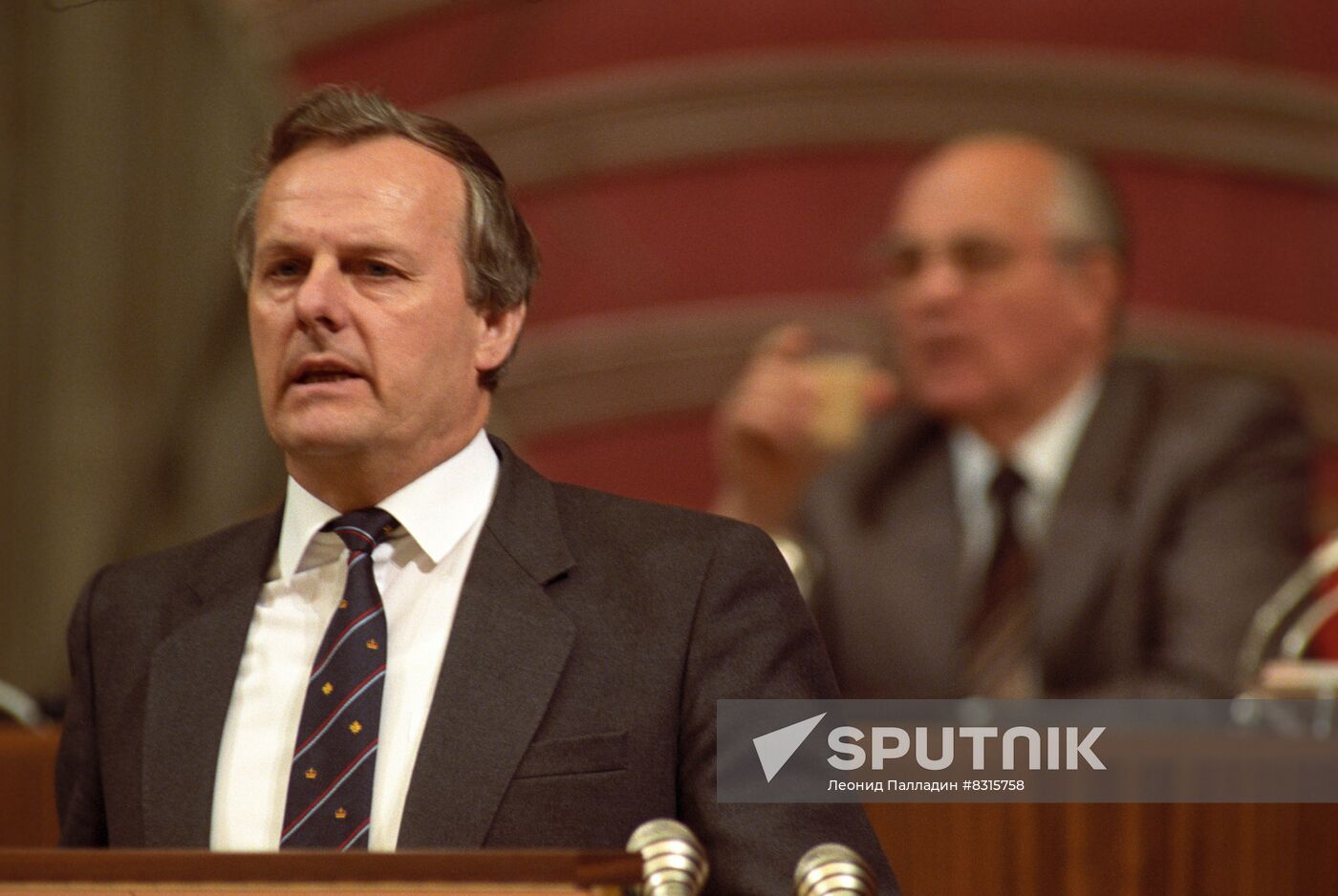 Leningrad City Soviet (Council) Chairman Anatoly Sobchak