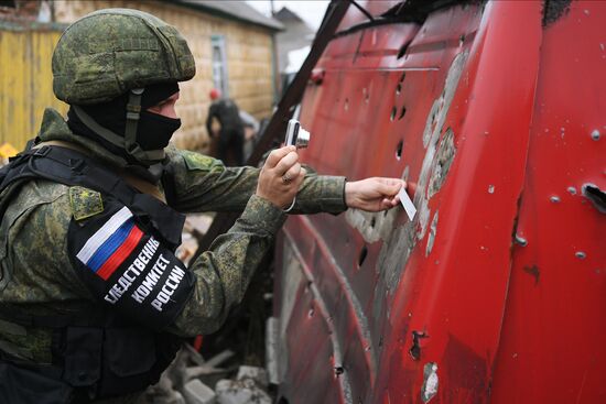 Russia Ukraine Military Operation Shelling