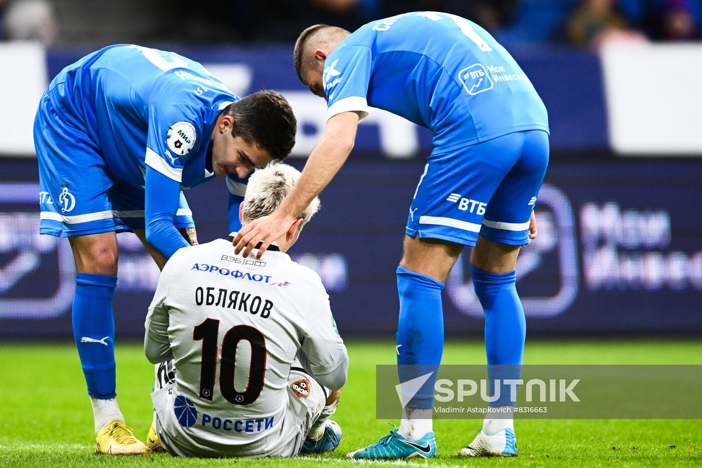 Russia Soccer Premier-League Dynamo - CSKA