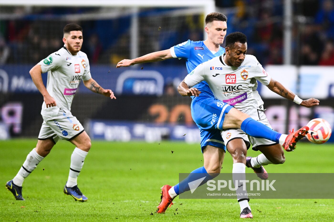 Russia Soccer Premier-League Dynamo - CSKA