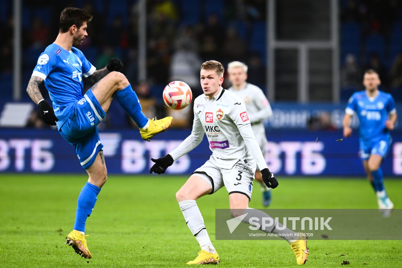 Russia Soccer Premier-League Dynamo - CSKA
