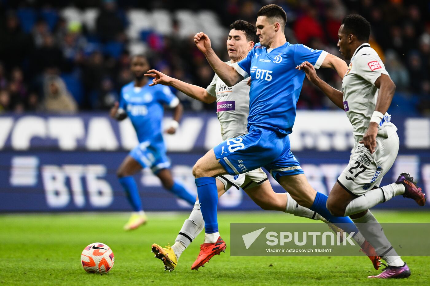 Russia Soccer Premier-League Dynamo - CSKA
