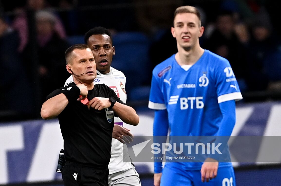 Russia Soccer Premier-League Dynamo - CSKA